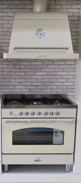 Bompani קולט אדים צמוד קיר מסדרת COUNTRY CREAM ברוחב 90 ס"מ BOMPANI  — תמונה 2